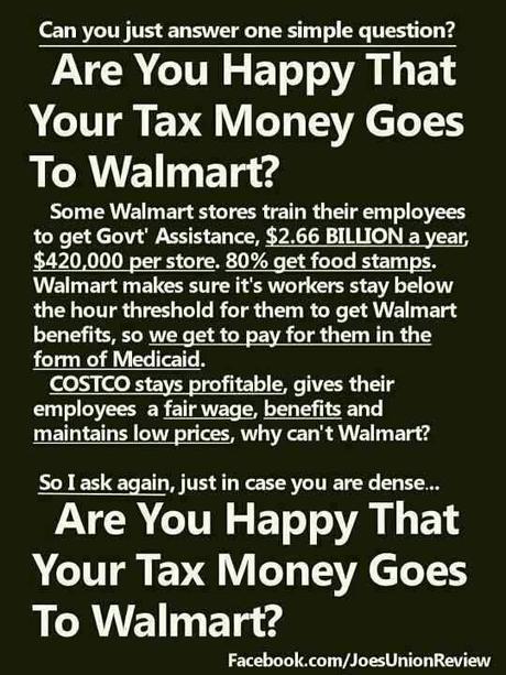 Subsidizing Wal-Mart