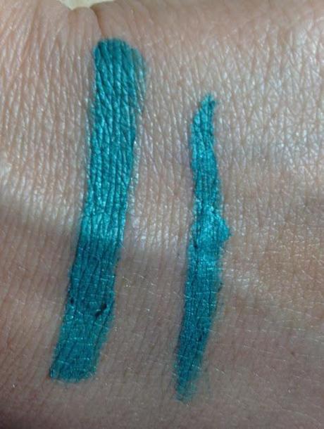 Collection Cosmetics Lasting Color Gel Liner Teal Swatches