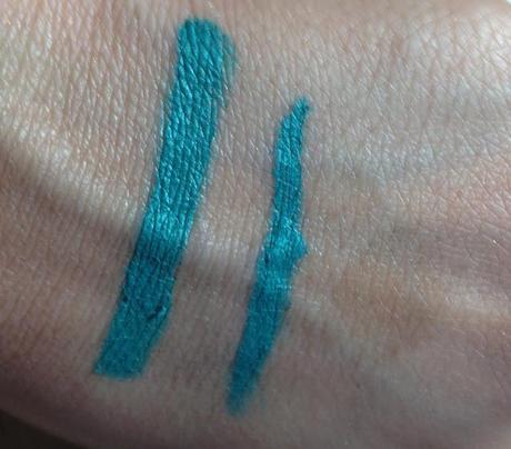 Collection Cosmetics Lasting Color Gel Liner Teal Swatches