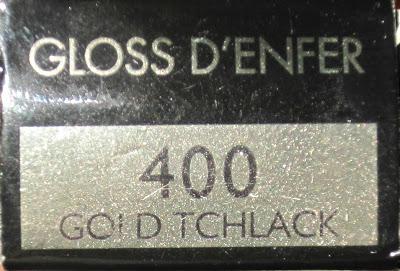 Review : Guerlain Gloss D'Enfer Maxi Shine Gloss in Gold Tchlack