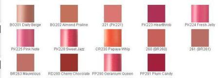 Vidi Vici Lipstick shades 2