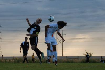 My little soccer player.