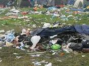 Rubbish Left Behind Music Fans Reading Festival