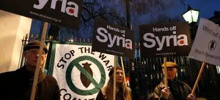 Hands Off Syria UK Protests Grow (Video & Photos)