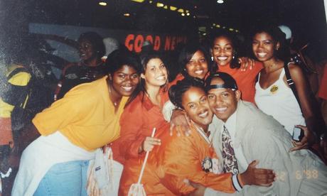 Tisha, Crystal, Gealita, Audrey, Kellie, Janae, Cedric Wilson SEC Championship Game 1998