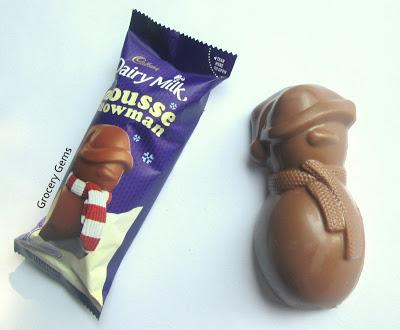 New Cadbury Dairy Milk Mousse Snowman