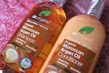 Dr Organic Argan Oil Shampoo & Conditioner | Review