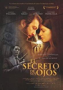 148. Argentine director Juan José Campanella’s “El secreto de sus Ojos” (The Secret in Their Eyes) (2009): Closing of open doors and revealing tales through the eyes, underscoring a visual element one often takes for granted