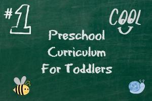 Preschool Curriculum for Toddlers 1
