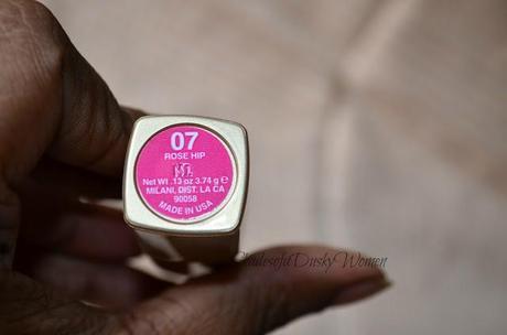 Milani Color Perfect Lipsticks - Rose Hip: Review, Swatches & Dupes