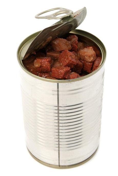 wet canned dog food