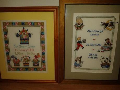 Cross stitch samplers