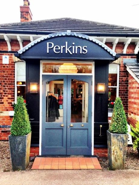 perkins restaurant plumtree nottingham front door old station building facade
