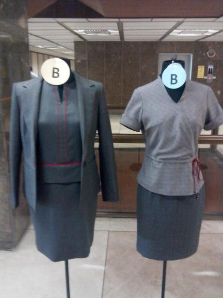 Proposed Uniforms for Male and Female BSPers