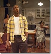 Jerod Haynes, Toni Martin and Greta Oglesby in Raisin in the Sun, TimeLine Theatre