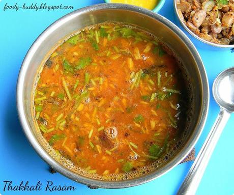Rasam Recipe  | Tomato Rasam  | Thakkali Rasam with dal