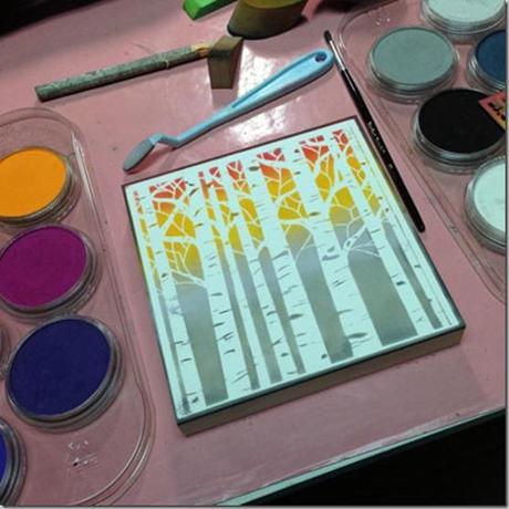 cherylswindow_TCWstencil_PanPastel_encaustic