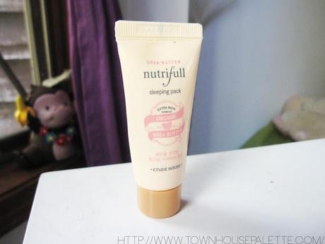 Review | Etude House Shea Butter Nutrifull (Essentializer, Cream, Sleeping Pack)