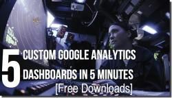 custom Google Analytics dashboards