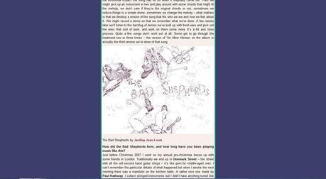 The Bad Shepherd Feature Art in Amelias Magazine  The Bad Shepherds Interview
