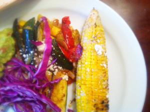 Grilled Summer Squash Medley w:Red Cabbage