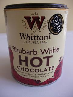 Whittard Rhubarb White Hot Chocolate Review