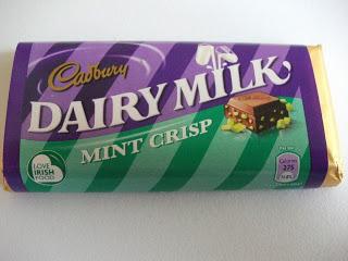 Cadbury Dairy Milk Tiffin & Mint Crisp Reviews (Irish)