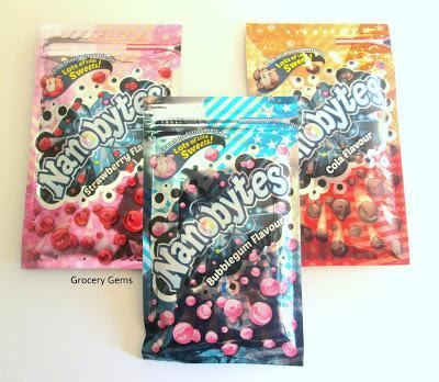 New Nanobytes - Cola, Bubblegum & Strawberry Sweets