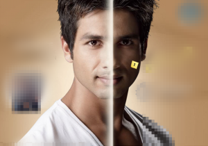 Indian men wish to become whiter at any cost. Here's a typical ad. We blurred the brand's name for obvious reasons.