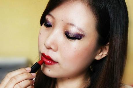 Bold Futuristic FOTD tutorial