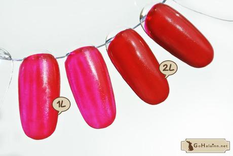 Peripera Rose Nail RD701 Cherris Red Nail Color Review