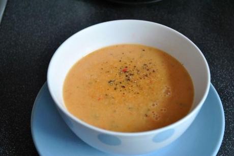 Tomato and basil soup