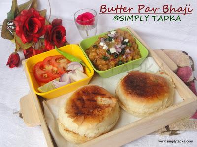 Butter Pav Bhaji