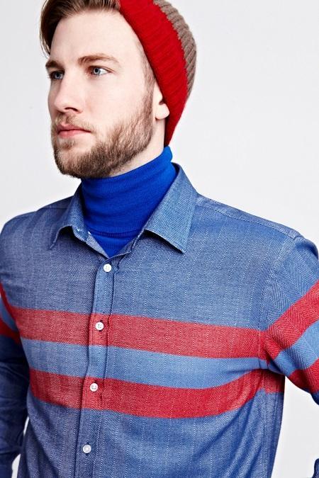 Thomas Pink_AW13_Mens_Traver Stripe_RedNavy