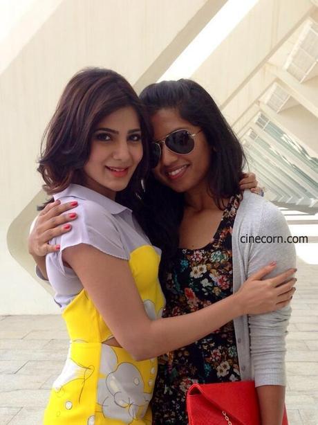 samantha On sets rv pic images galleries 1 Samantha Pic At RV Song Shoot