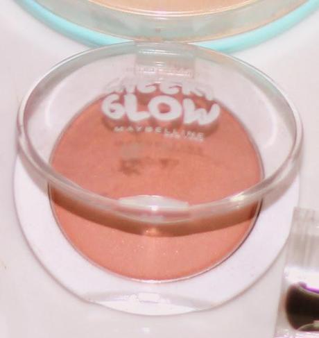 Maybelline Cheeky Glow Powder Blush in Creamy Cinnamon, A Peachy-Coral Blush