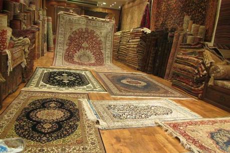 Rugs Being Sold in Istanbul