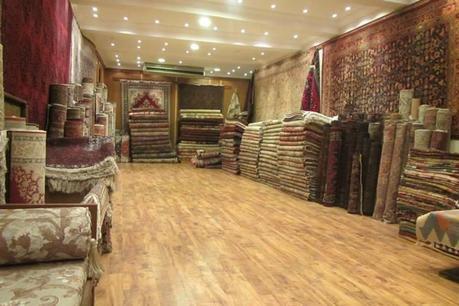 A Rug Warehouse in Istanbul