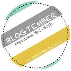 Blogtember badge