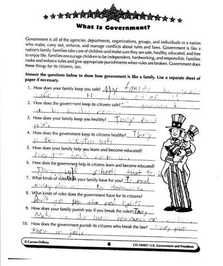 'Government Is Like A 'Family' - IL School Indoctrinating Children Into Socialism (Video)