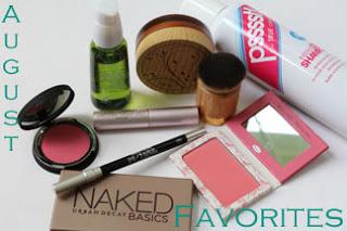 August Favorites 2013 - IT Cosmetics, Too Faced, Tarte, Seventh Generation, Freeman Beauty & Urban Decay