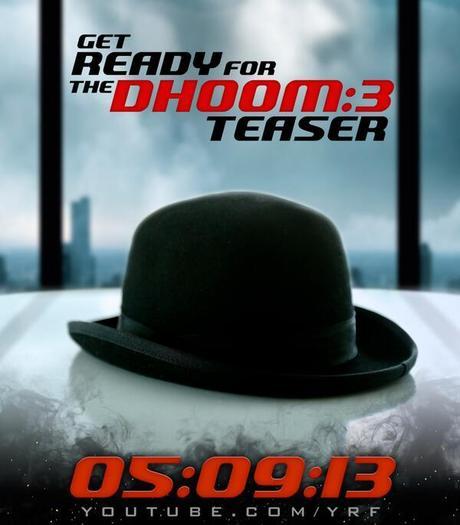 aamir khan dhoom 3 teaser poster news images pics galleries 1 Checkout New Dhoom 3 Teaser Poster