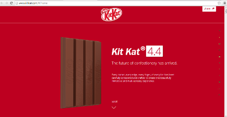 KitKat Homepage