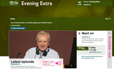 Working Wednesdays: BBC Radio Ulster Interview, Northern Ireland jonny blair radio ulster