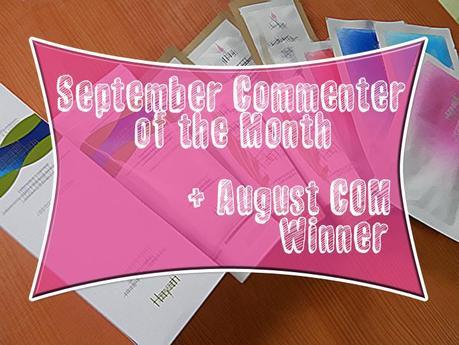 September Comment Of the Month Prizes + August COM Winner