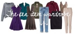 Ten Item Wardrobe