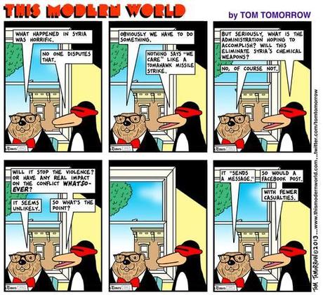 Two thoughts on a possible Syrian war