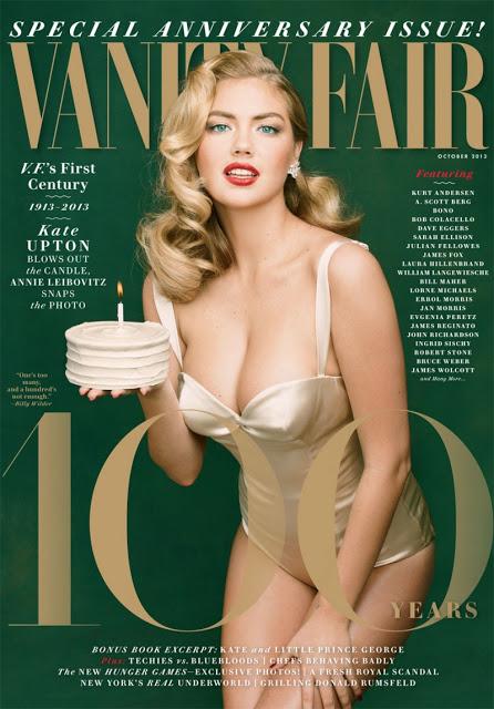 KATE UPTON FOR VANITY FAIR ANNIVERSARY COVER