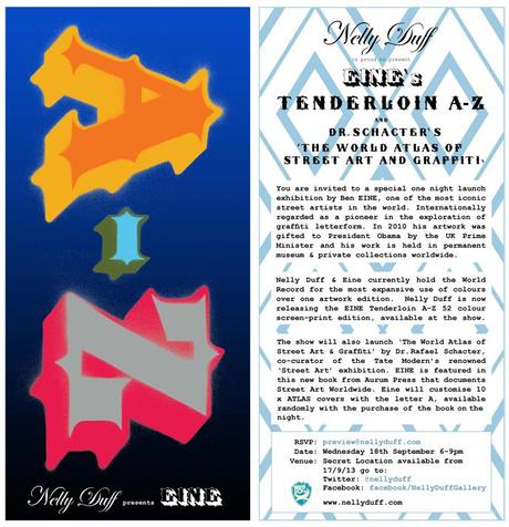 EFE1 Nelly Duff Press Release: Ben EINE Tenderloin A Z