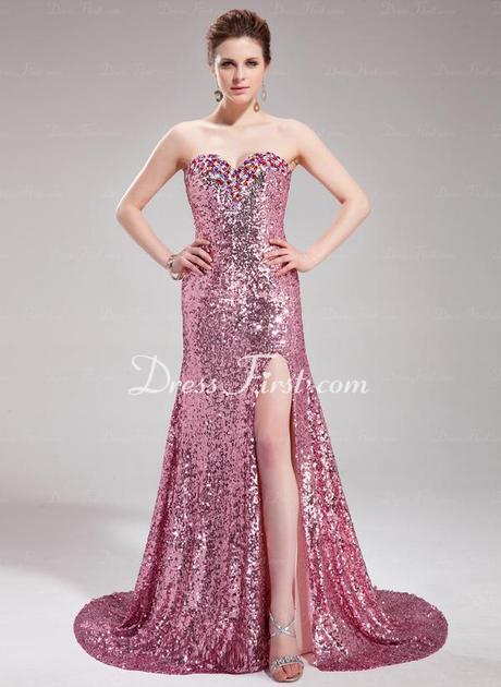 glittery dress